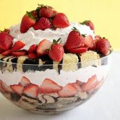 Strawberry Shortcake Trifle