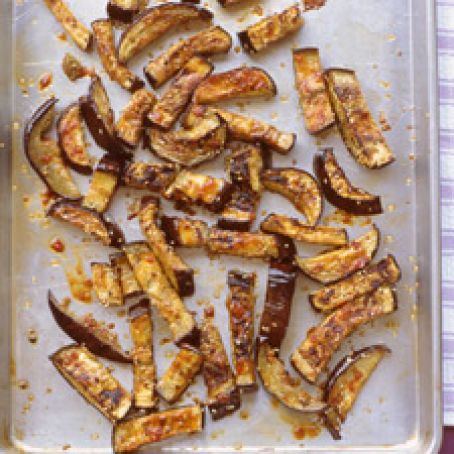 Spicy Sesame Eggplant