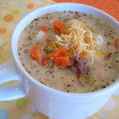 Cheeseburger Soup