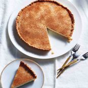 Milk Tart with Brown-Sugar Crust