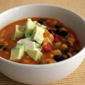 Chicken and Cheese Enchilada Chowder