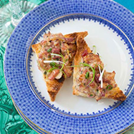 Spiced-Ham-and-Cheese Toasts