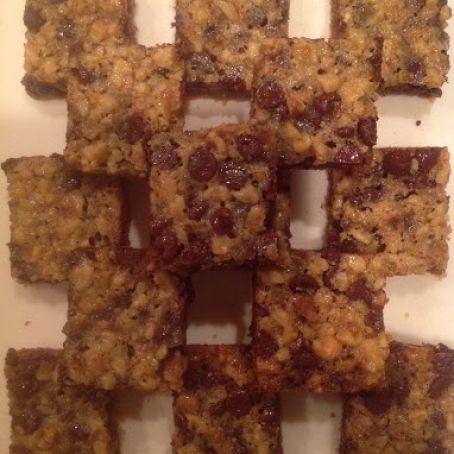Tollhouse Cookie Pie Bars