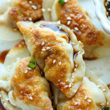 Sesame Chicken Potstickers