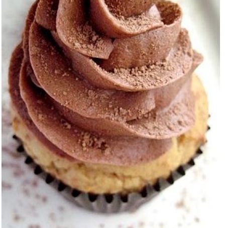 Peanut butter nutella cupcakes