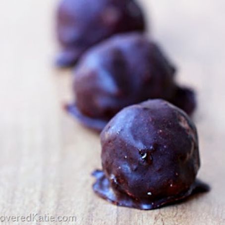 Chocolate Fudge Balls-Chocolate Covered Katie