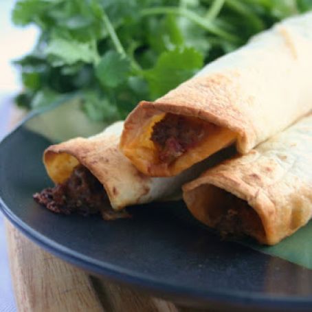Creamy Beef Taquitos