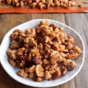 Vanilla Candied Cashews with Dried Mango