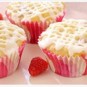 Raspberry White Chocolate Cupcakes