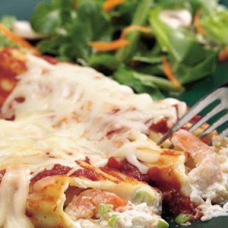 Meals (Seafood Manicotti)
