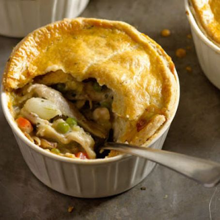 Individual Chicken Pot Pies