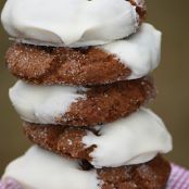 Vanilla Dipped Gingersnaps