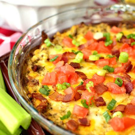 Lighter Bacon Cheeseburger Dip Recipe | Yummly