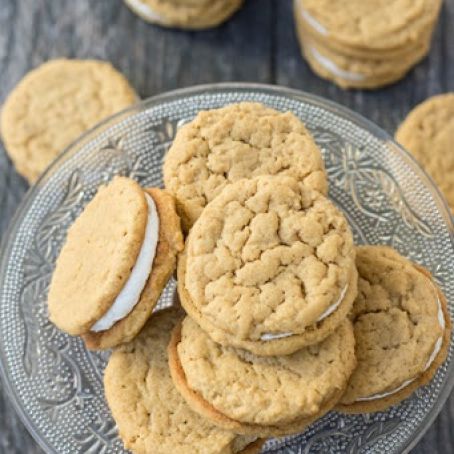 Fluffernutter Cookies