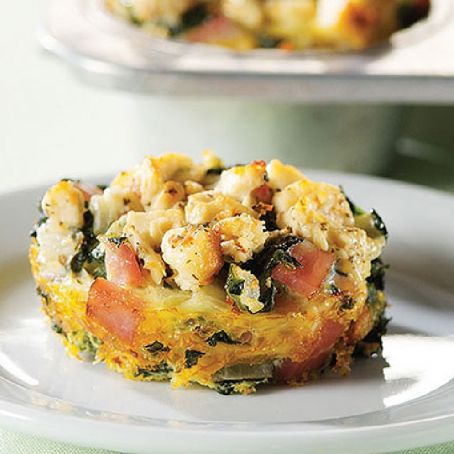 Egg and Canadian Bacon 'Muffin' 