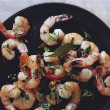 Roasted Shrimp with Chile Gremolata
