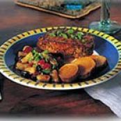 Jamaican Jerk Pork Chops with Island Salsa