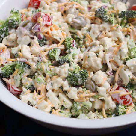 Skinny Broccoli Salad