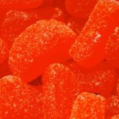 No Bake Orange Slice Candy Cookies