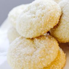 Soft Almond Sugar Cookies