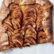 Salted Butter Apple Galette with Maple Whipped Cream