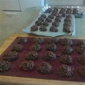 No Bake Chocolate Peanut Butter Cookies