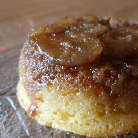Upside-Down Bananas Foster Cakes