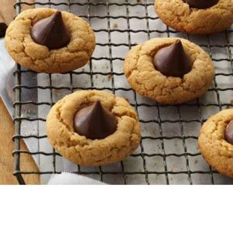 Gluten-Free Peanut Butter Kiss Cookies