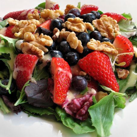 Four Berry Spinach Salad