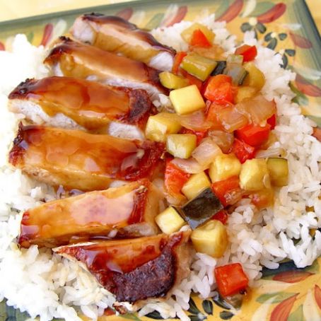 Grilled Hawaiian Pork Chops