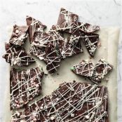 Oreos & Candy Cane Chocolate Bark Recipe