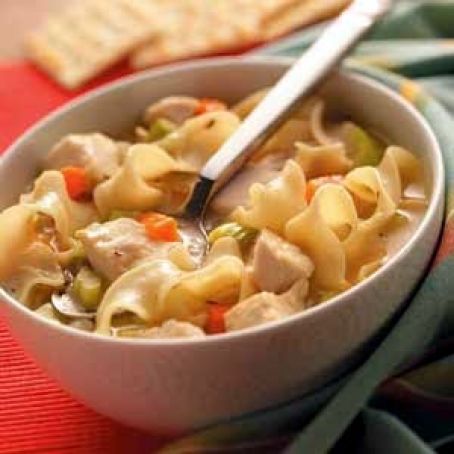 Roasted Chicken Noodle Soup