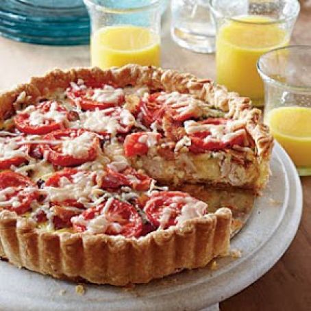 Kentucky Hot Brown Tart