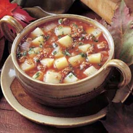 Spicy Potato Soup Recipe
