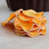 Microwave Sweet Potato Chips