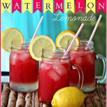 Watermelon & Strawberry Lemonade