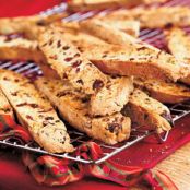 Cranberry Pistaccio Biscotti
