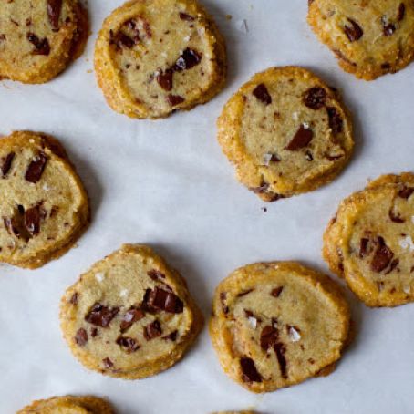 Salted Butter Chocolate Chunk Shortbread