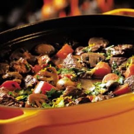 Slow Cooked Provencal Beef Stew