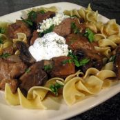 Beef Stroganoff