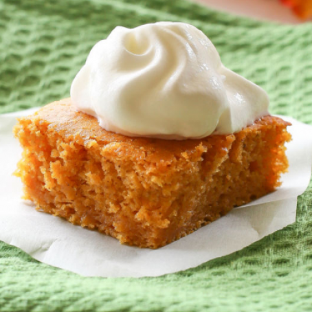 Pumpkin Angel Food Cake