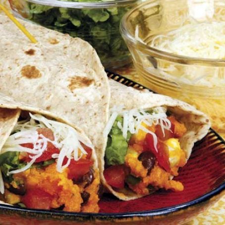 Sweet Potato Burritos