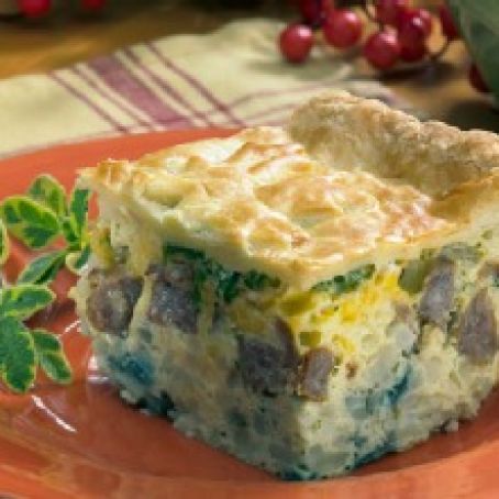 Sausage Pastry Bake