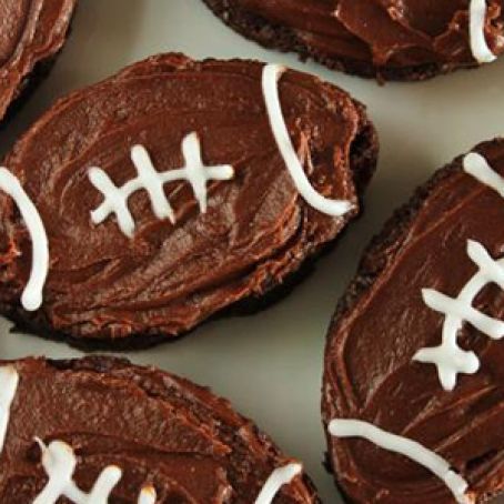 Brownie Footballs