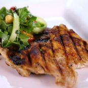 Mario Batali's Chicken Paillard with Spring Salad