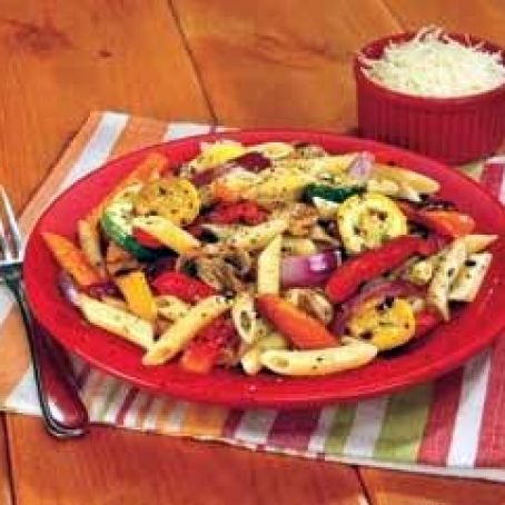 Grilled Veggie Pasta