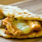 Super Bowl Buffalo Chicken Panini