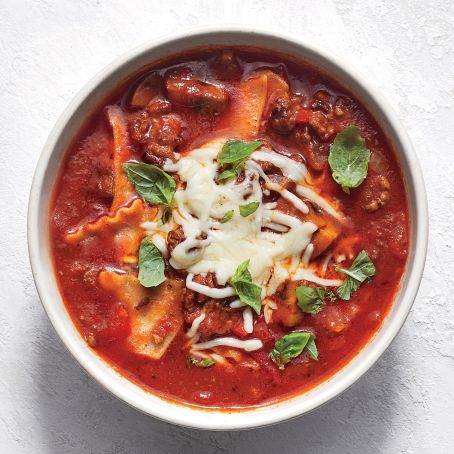 Instant Pot Lazy Lasagna Soup
