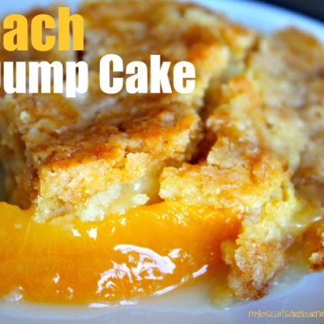 Peach Dump Cake