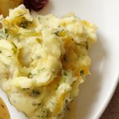 Buttermilk Mashed Potatoes With Mixed Herbs and Cheddar
